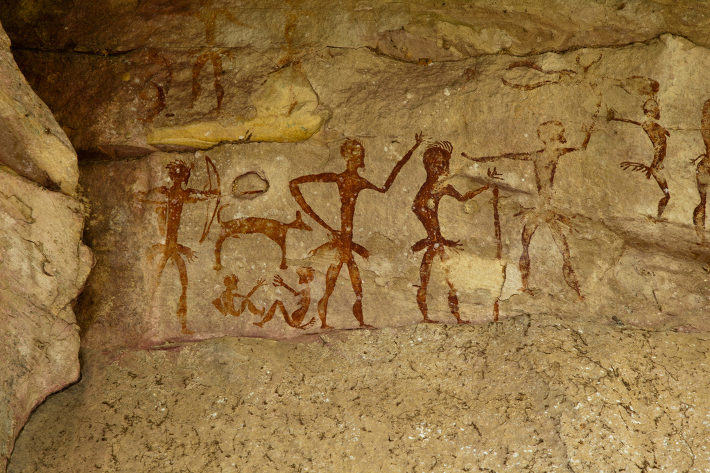 data visualization cave painting