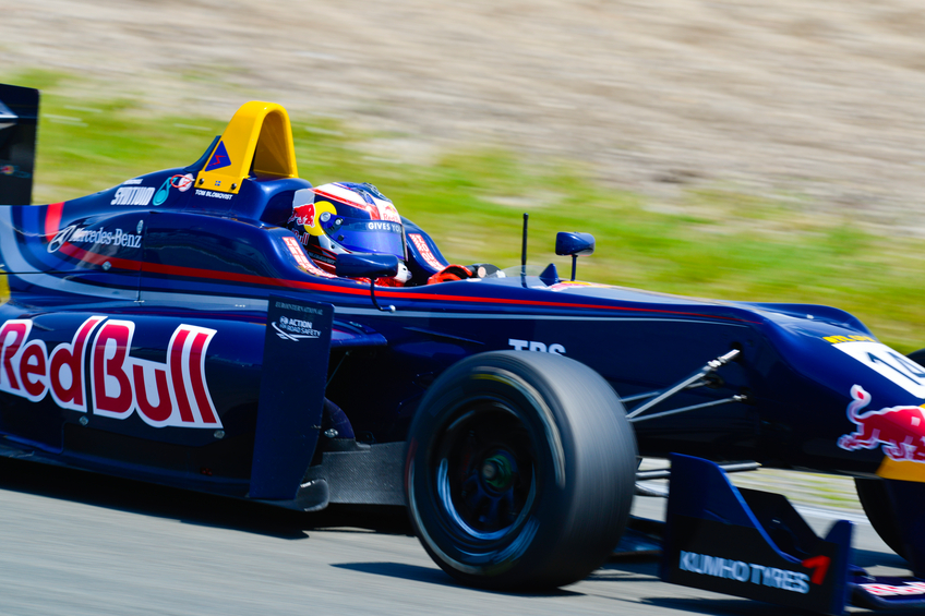 Red Bull Racing race car at the race track