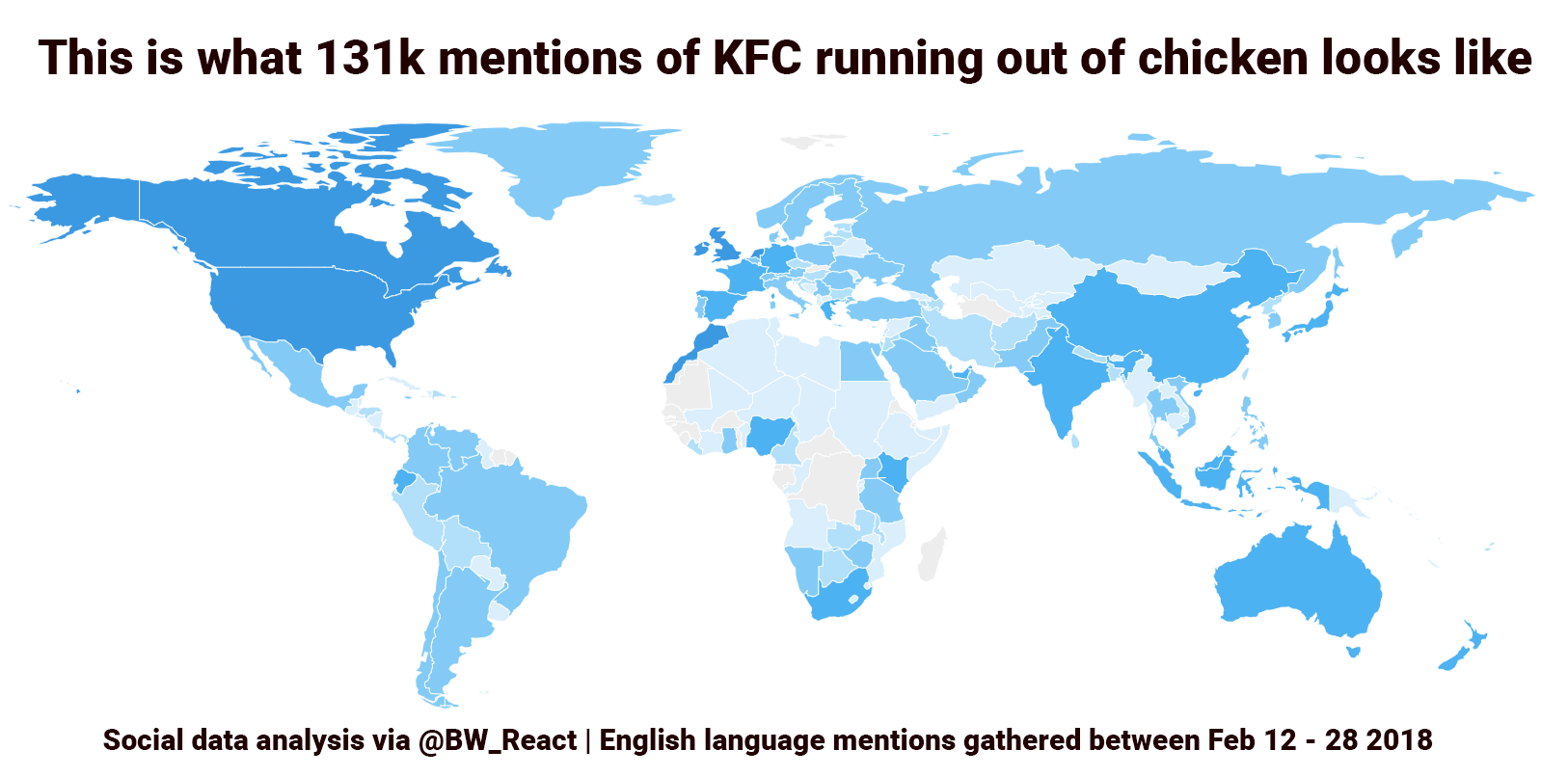 KFC World Map