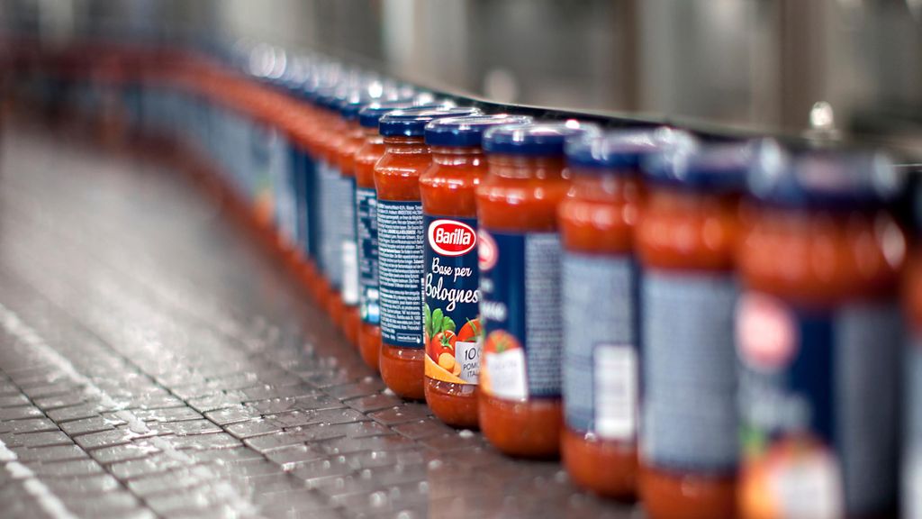 Barilla pasta food brand