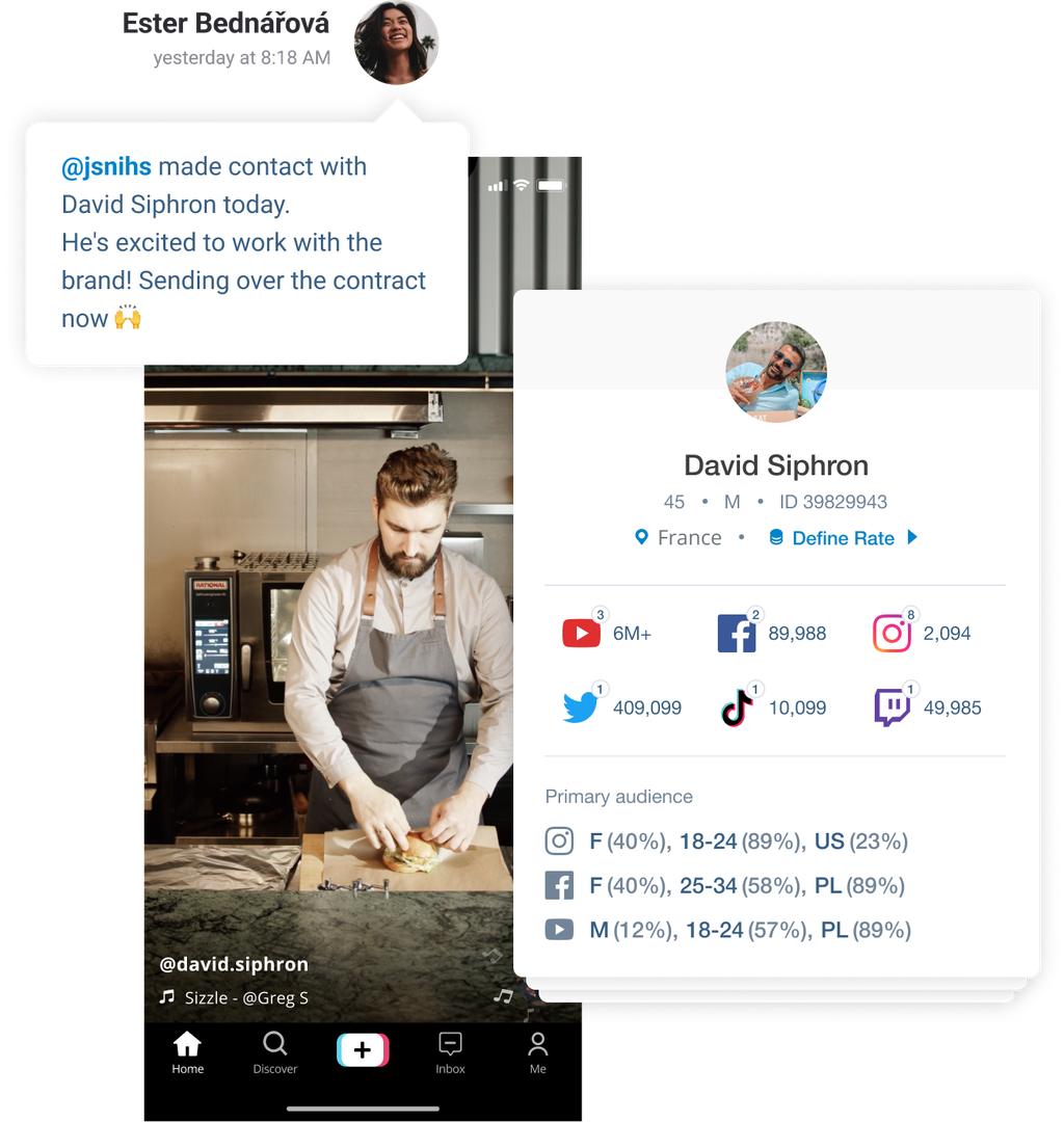 End-to-end influencer marketing