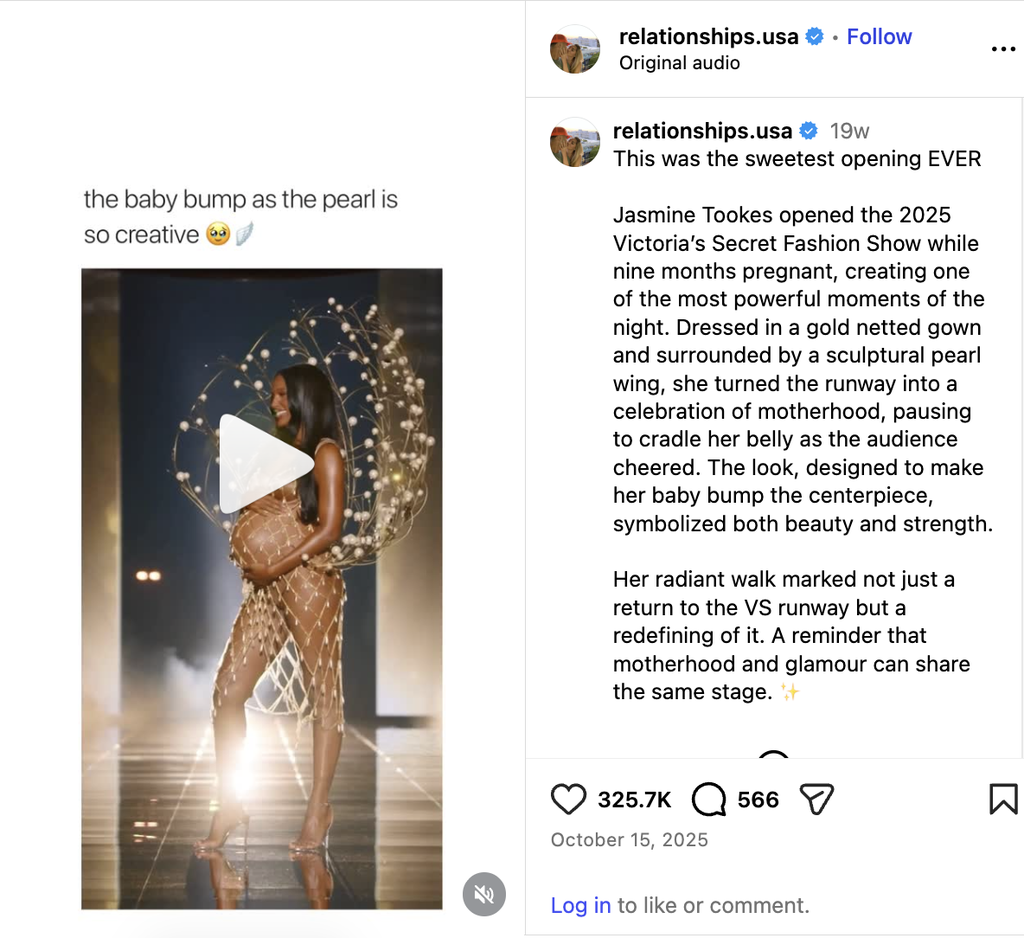 Jasmine Tookes opens the VS show