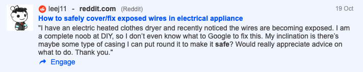 Redditor is asking for a safety advice