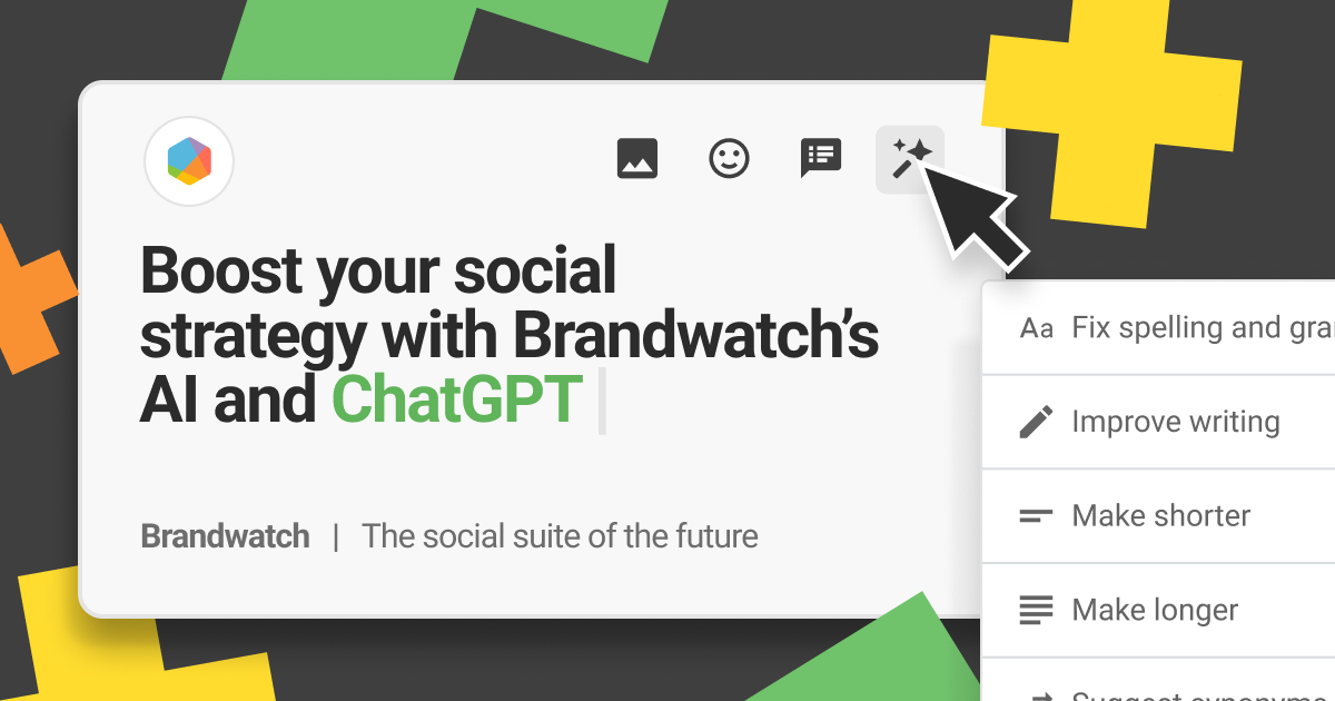 Boost your social strategy with Brandwatch’s AI and ChatGPT