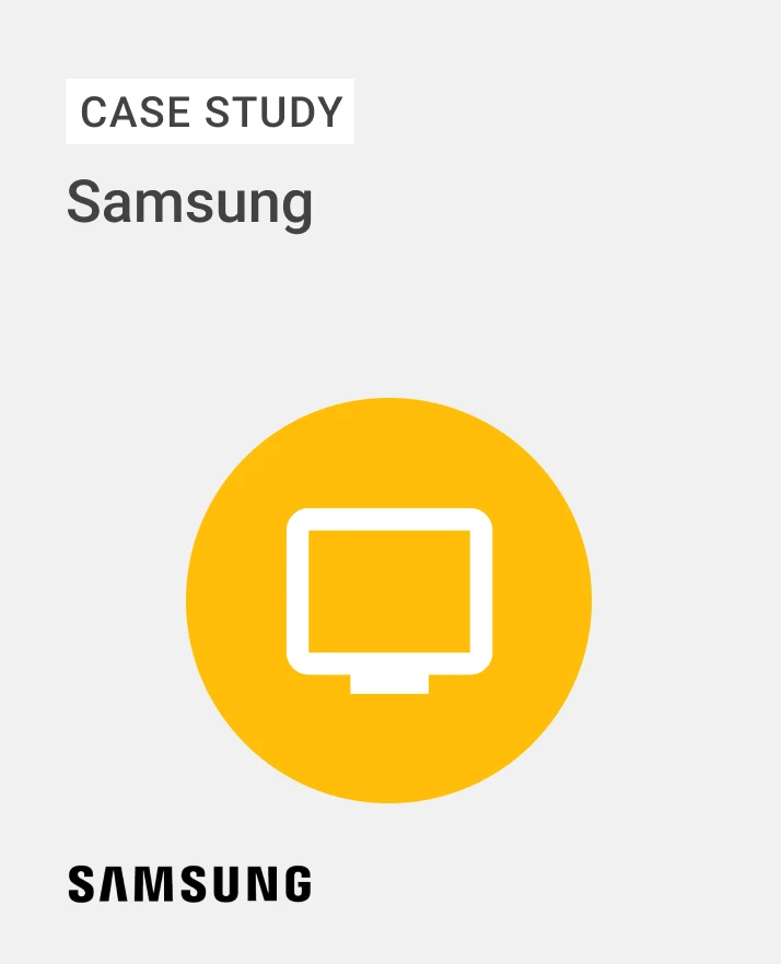 Samsung Case Study