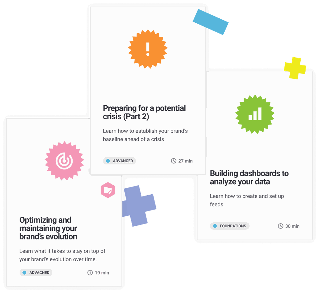 brandwatch Academy cards