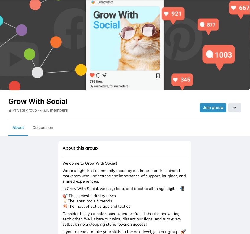 Brandwatch's Community Grow with Social