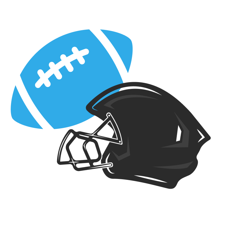 Helmet and Football Image