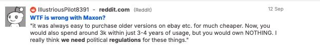 Redditor discusses the need for price regulations