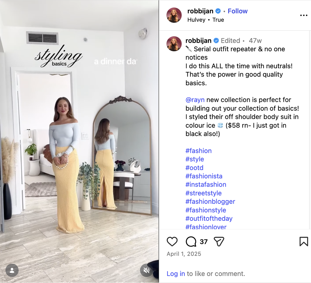 Outfit repeating with quality neutrals