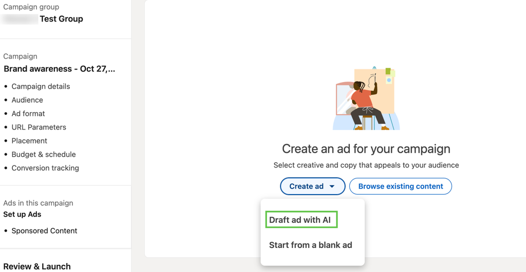 LinkedIn Campaign Manager Ad Tools
